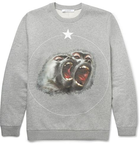 givenchy monkey print sweatshirt|Givenchy knitwear for men.